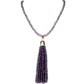 Tassel - GRAPE Crystal Seriously Romantic