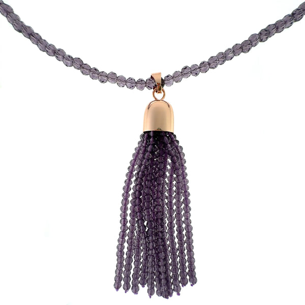 Tassel - GRAPE Crystal Seriously Romantic