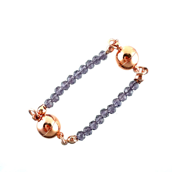 Mini Connectors - GRAPE Crystal Seriously Romantic