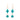 Long Earrings - Teal Crystal Maria Nicola