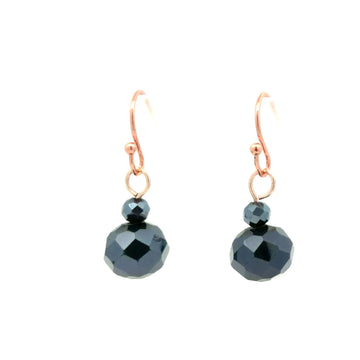 Short Earrings - Midnight Crystal Maria Nicola