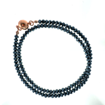 Medium Strand Necklace - Midnight Crystal