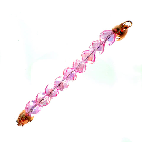 Connector - Candy Pink Crystal