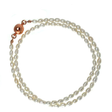 Medium Strand Necklace - Cream Pearl Seriously Romantic