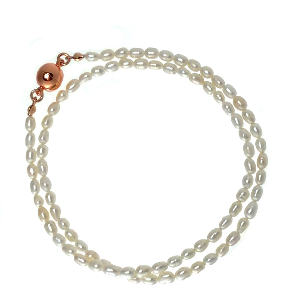 Medium Strand Necklace - Cream Pearl Seriously Romantic