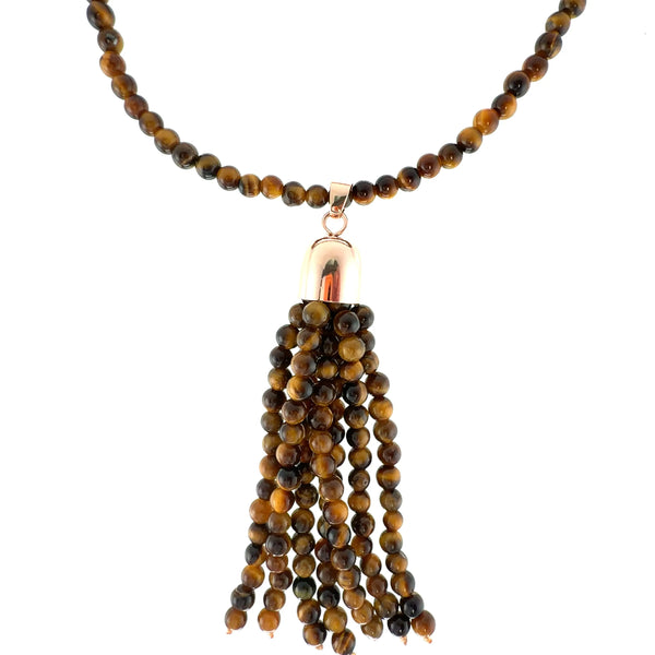 Tassel - Tiger Eye Seriously Romantic