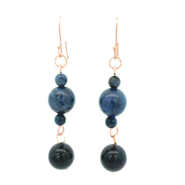 Long Earrings - Sodalite Maria Nicola
