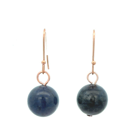 Short Earrings - Sodalite