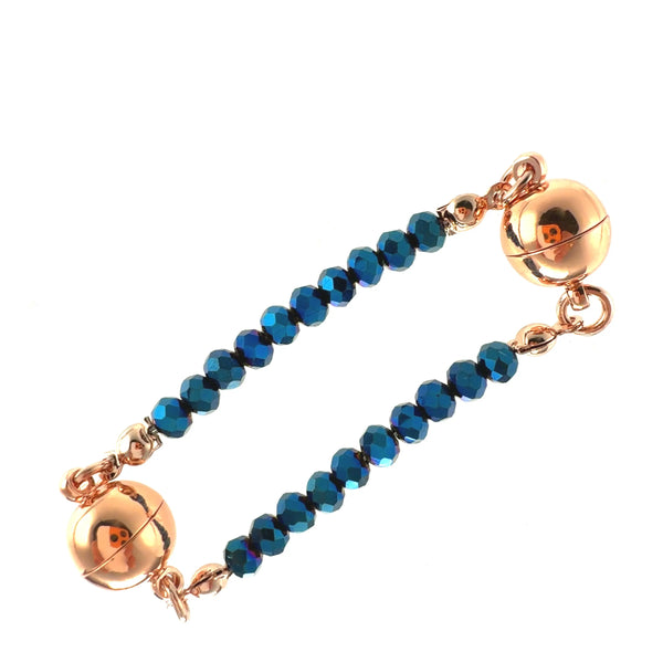 Mini Connectors - Sapphire Crystal