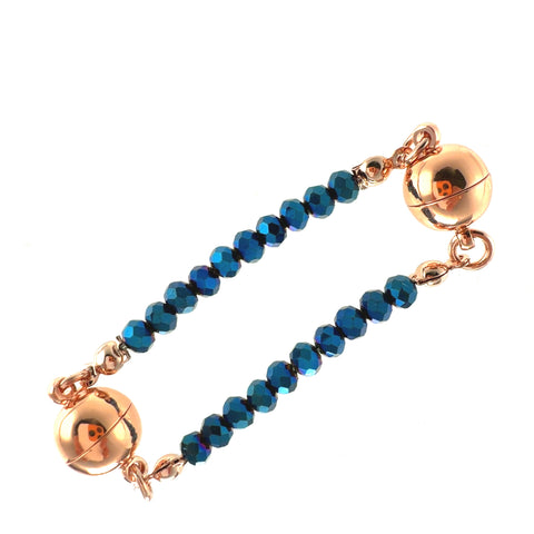 Mini Connectors - Sapphire Crystal