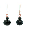 Short Earrings - Black Crystal Maria Nicola
