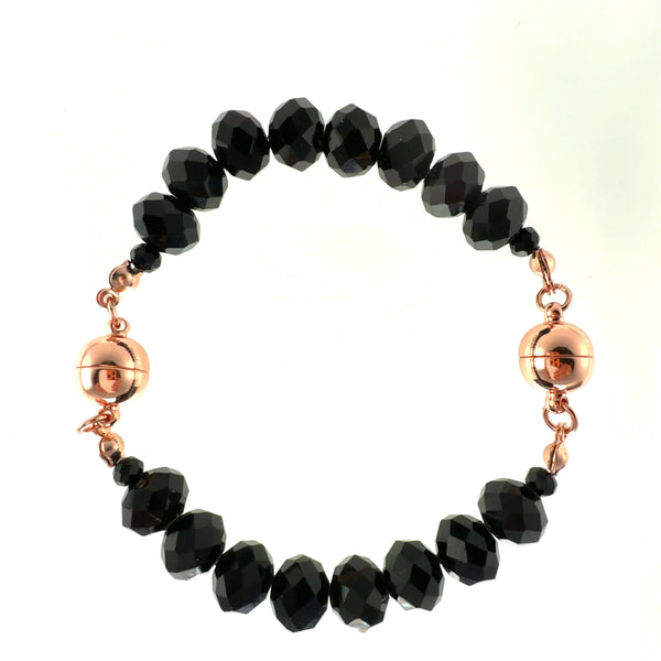 10 Way Necklace - Black Crystal Seriously Romantic