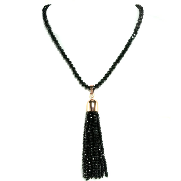 Tassel - Black Crystal Seriously Romantic