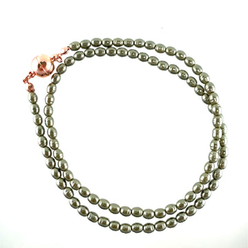 Medium Strand Necklace - Shell Pearl -  OLIVE Maria Nicola