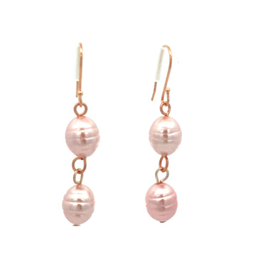 Earrings - Shell Pearl - PINK Maria Nicola