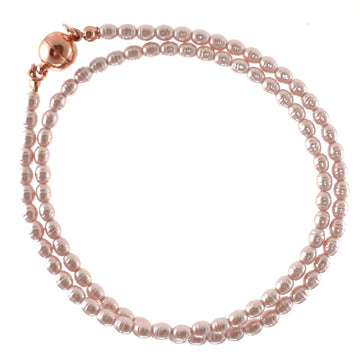 Medium Strand Necklace - Shell Pearl -  PINK Maria Nicola