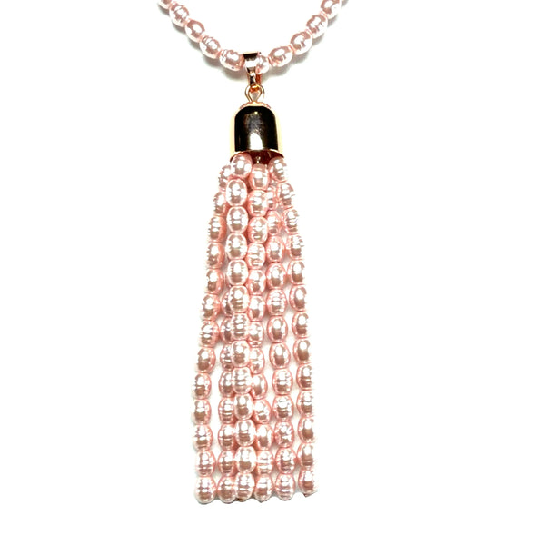 Tassel -  Shell Pearl - PINK Maria Nicola