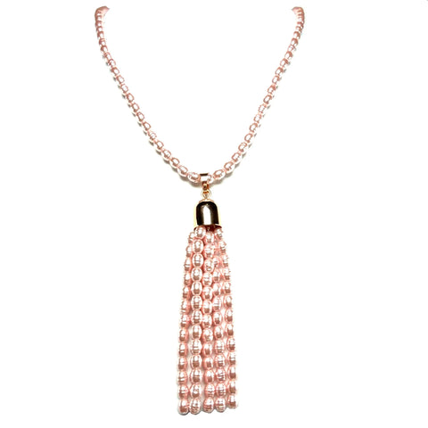 Tassel -  Shell Pearl - PINK