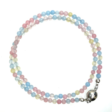 Medium Strand Necklace - Morganite Seriously Romantic