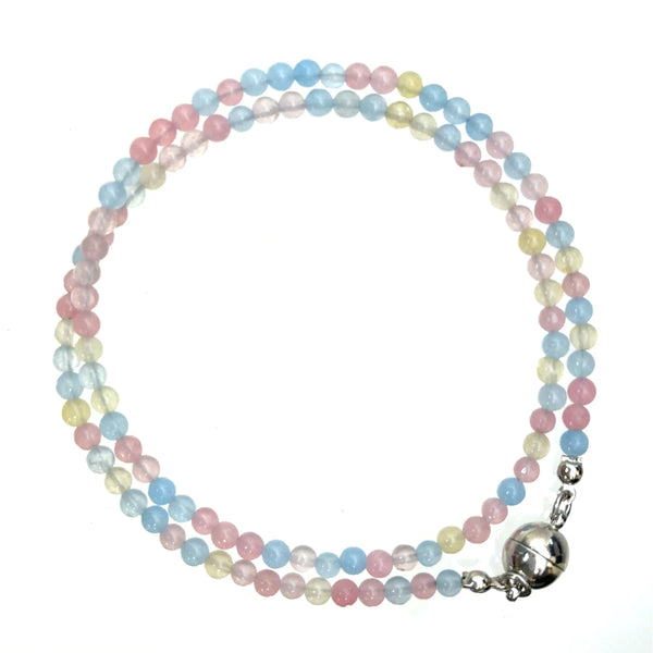 Medium Strand Necklace - Morganite Seriously Romantic