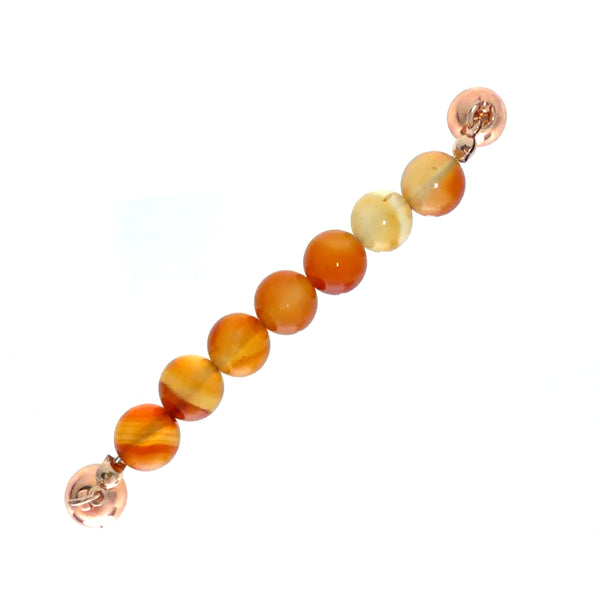 Connector - Orange Agate