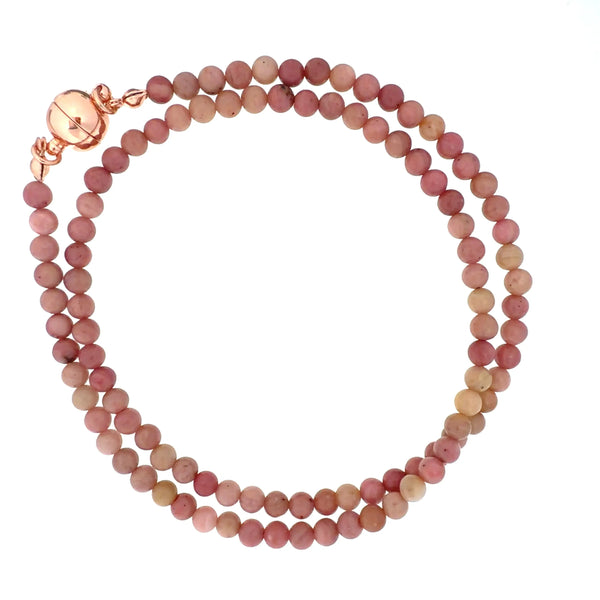 Medium Strand Necklace - Rhodochrosite Maria Nicola