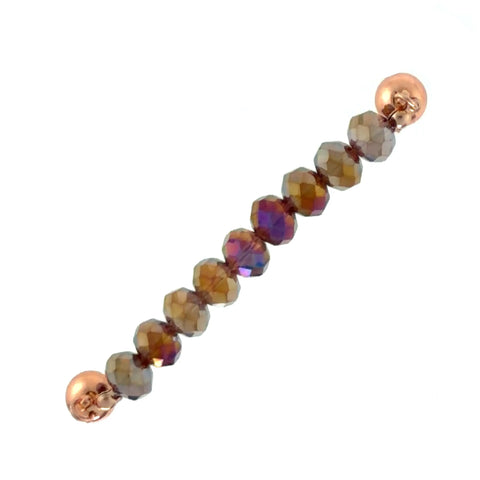 Connector - Plum Crystal