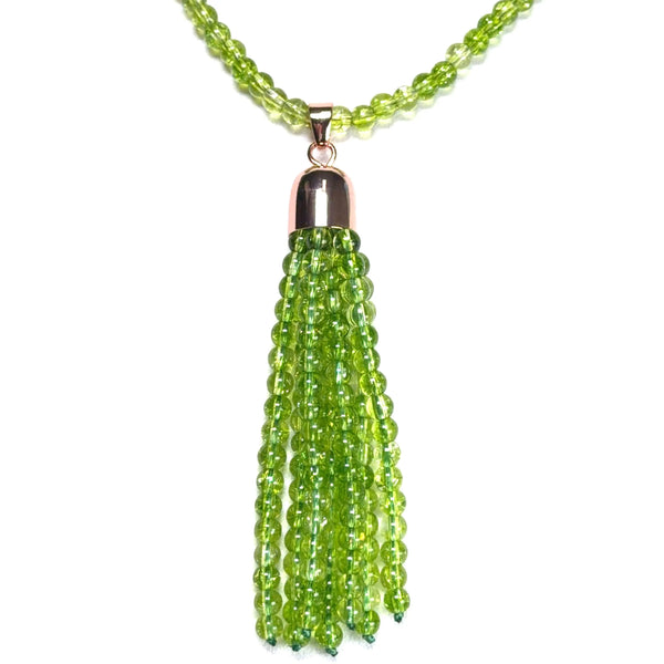 Tassel - Cracked Peridot Seriously Romantic