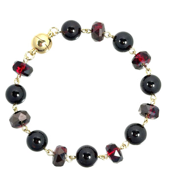 LONGER Bracelet Link - DARK GARNET RYAN