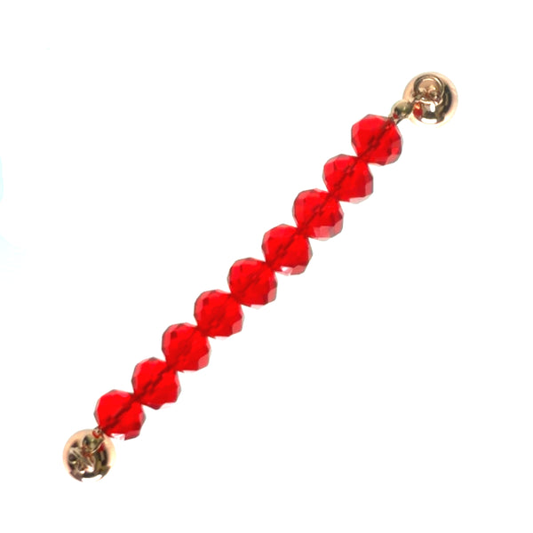 Connector - Translucent Red Crystal