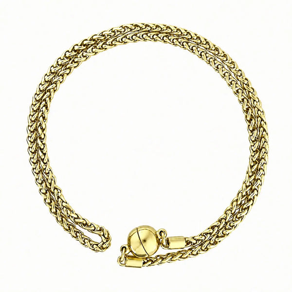 Single Strand Necklace 45cm - WHEAT CHAIN Maria Nicola