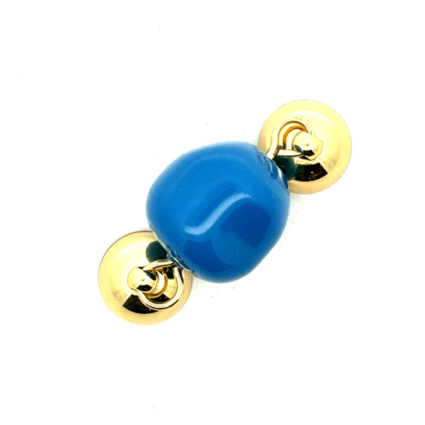 Pendant - Organic Pearl - Lapis