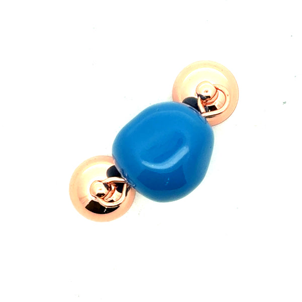 Pendant - Organic Pearl - Lapis