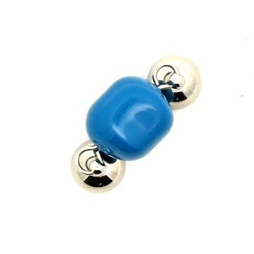 Pendant - Organic Pearl - Lapis