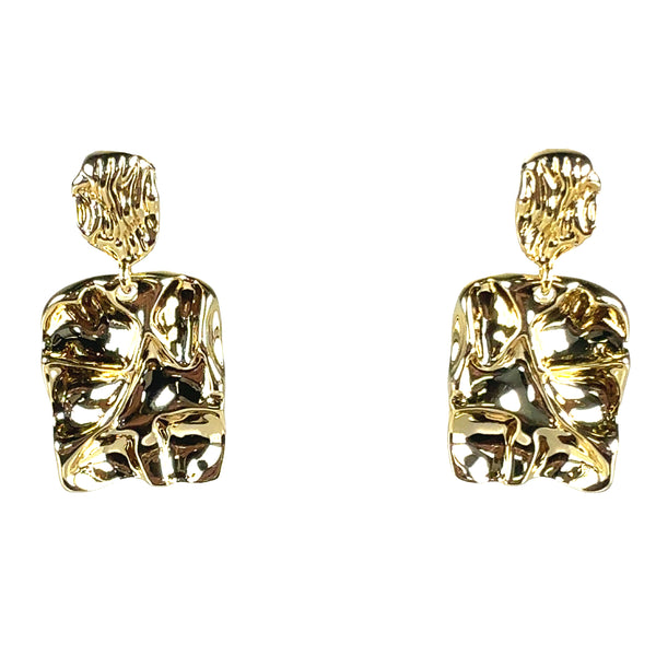 Earrings  - Liquid Metal
