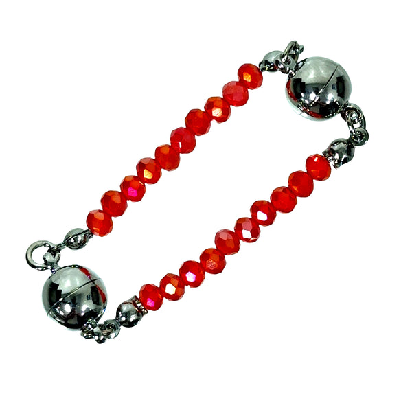 Mini Connectors - TANGERINE Crystal