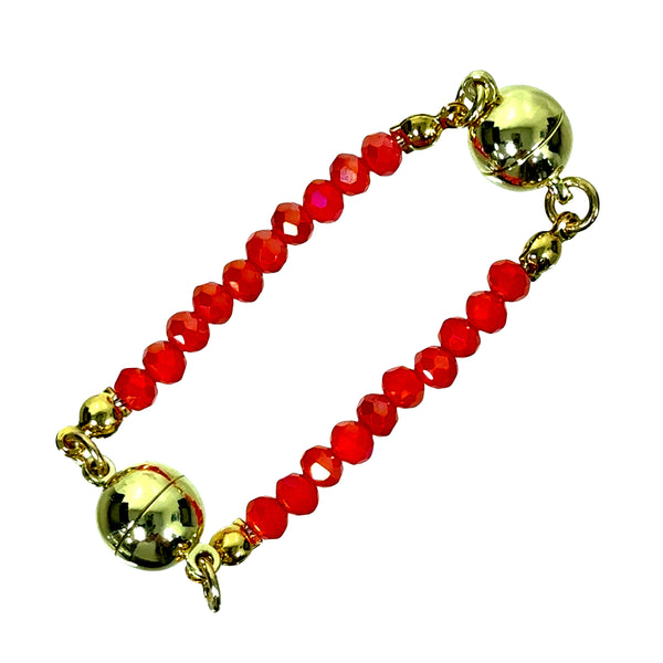 Mini Connectors - TANGERINE Crystal