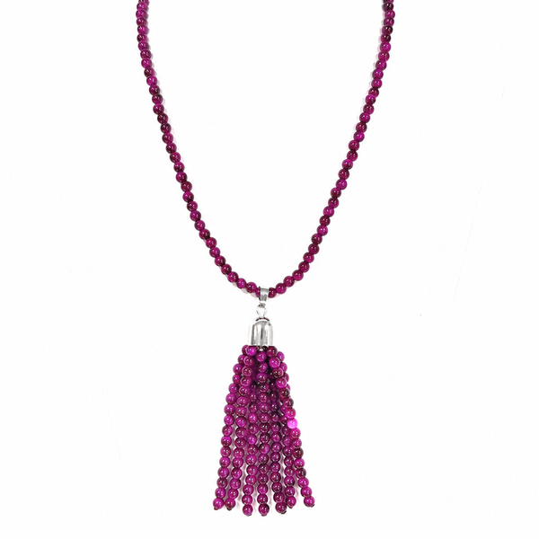 Tassel - MAGENTA Tiger Eye RYAN