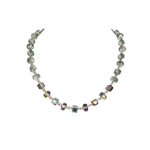 Link Necklace - Peacock