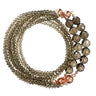 10 Way Necklace - Smokey Quartz Crystal Seriously Romantic