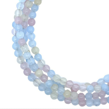 Medium Strand Necklace - Morganite