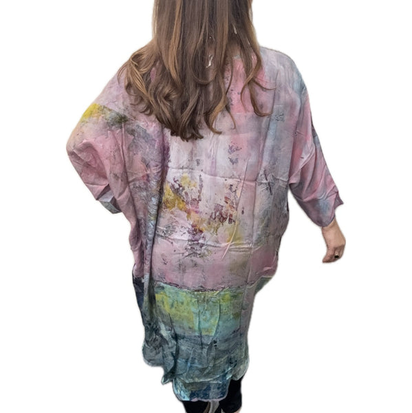 Kimono - PAINTED MURAL  - MODAL - 20% OFF! Namaskar