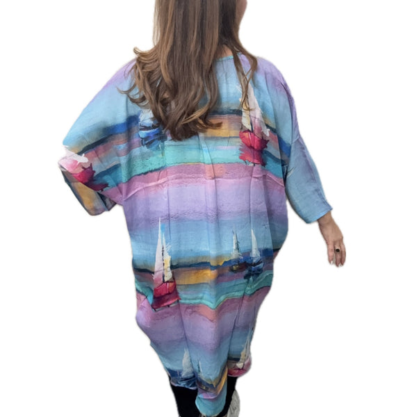 Kimono - LILAC SKIES - MODAL - 20% OFF! Namaskar