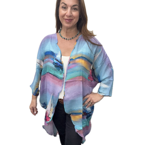 Kimono - LILAC SKIES - MODAL - 20% OFF! Namaskar