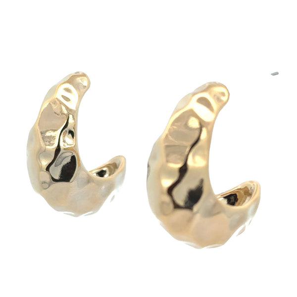 Earrings - Hammered Droplet