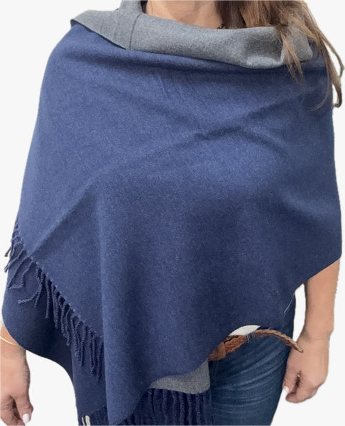 Winter Scarf - Denim Namaskar