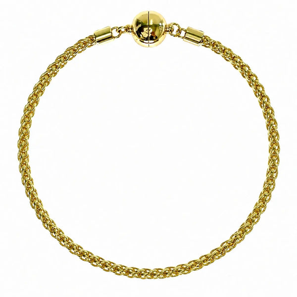LONG WHEAT CHAIN BRACELET - 21cm RYAN