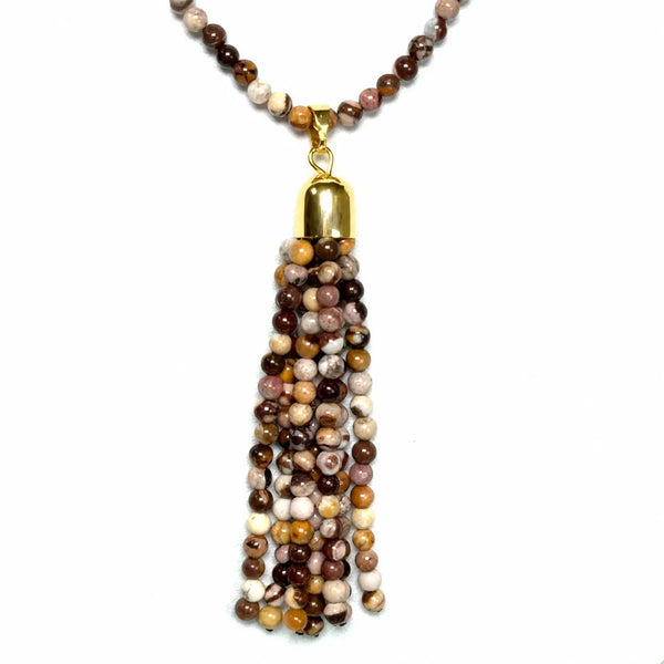 Tassel -  Zebra Stone Maria Nicola