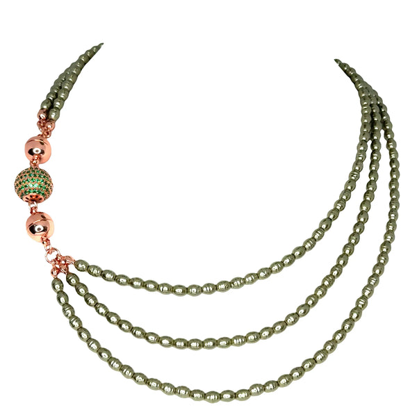 Pendant -  Birthstone Pavé - MAY Maria Nicola