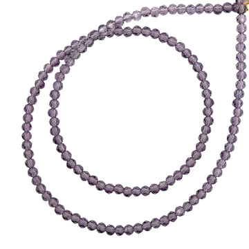 Medium Strand Necklace - GRAPE Crystal Seriously Romantic